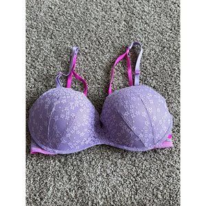 VICTORIA'S SECRET Sexy Tee Wireless Push-Up Lace Bra